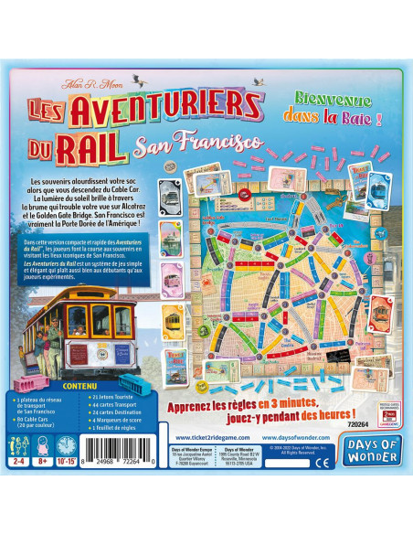 LES AVENTURIERS DU RAIL : SAN FRANCISCO