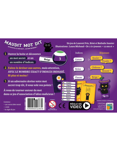 MAUDIT MOT DIT