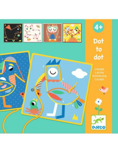 JEU EDUCATIF - DOT-TO-DOT - LACAGE
