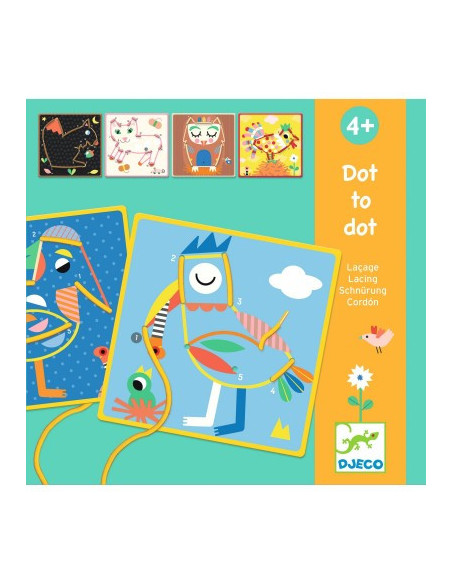 JEU EDUCATIF - DOT-TO-DOT - LACAGE