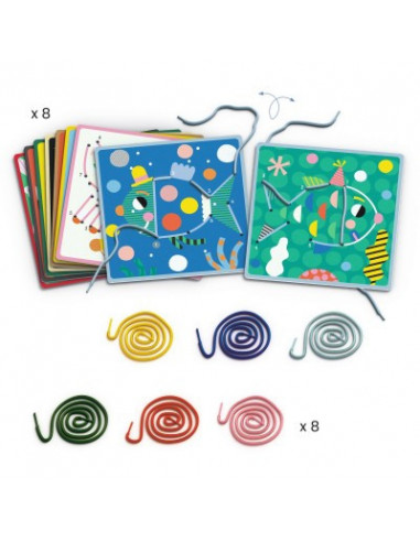 JEU EDUCATIF - DOT-TO-DOT - LACAGE