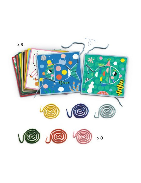 JEU EDUCATIF - DOT-TO-DOT - LACAGE