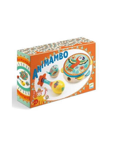 SET TAMBOURIN/MARACAS/CASTAGNETTE