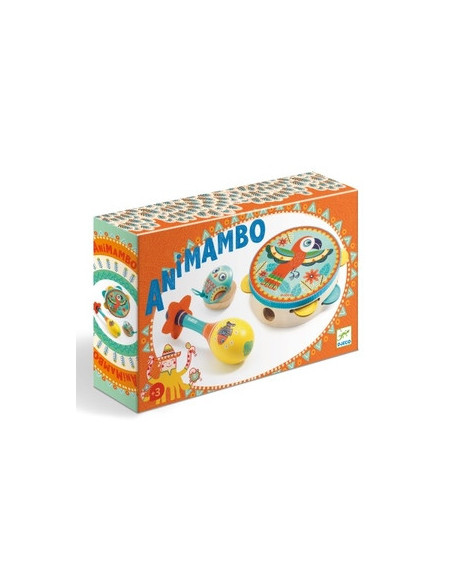 SET TAMBOURIN/MARACAS/CASTAGNETTE