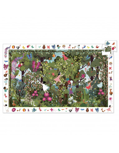 PUZZLE OBSERVATION- JEUX AU JARDIN