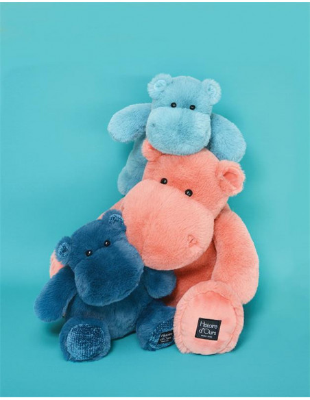 HIP BLUE - HIPPOPOTAME BLEU CANARD 40CM