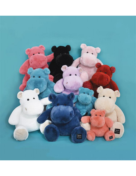 HIP FUN - HIPPOPOTAME ROSE - LAIT GRENADINE 40CM