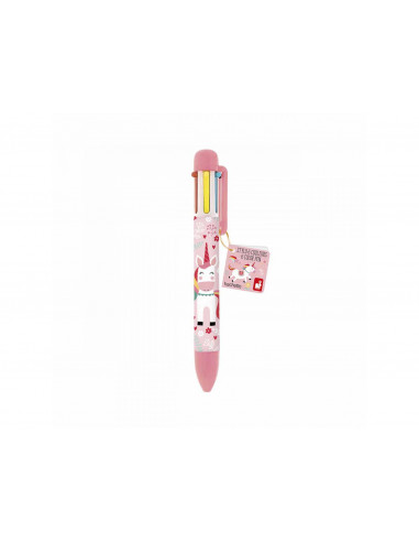 STYLO 6 COULEURS - MODELE RENARD OU LICORNE