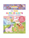 Mes tout premiers autocollants - 500 autocollants chevaux et licorne