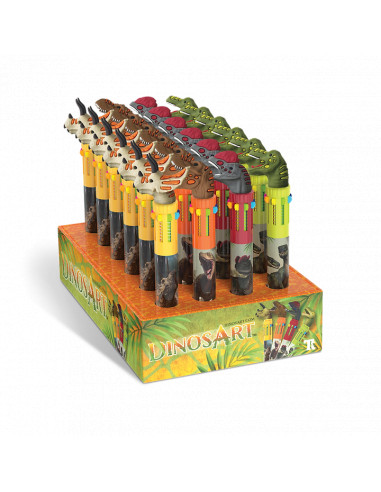 STYLO BILLE 10 COULEURS