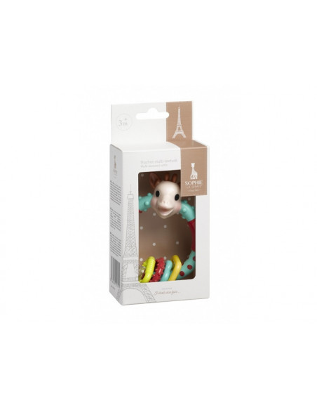 SOPHIE LA GIRAFE - HOCHET MULTI-TEXTURE