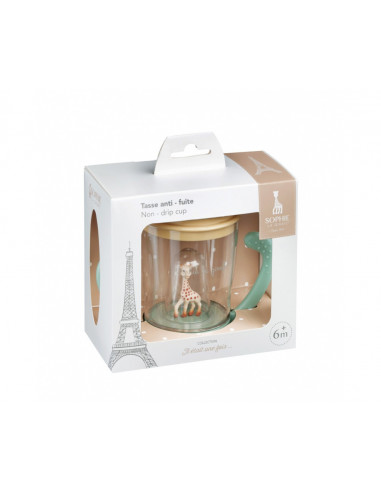 SOPHIE LA GIRAFE - TASSE ANTI-FUITE PASTEL