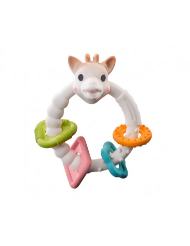 SOPHIE LA GIRAFE - ANNEAU DE DENTITION COLO'RINGS CAOUTCHOUC