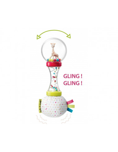 Sophie la girafe -  hochet soft maracas ieuf