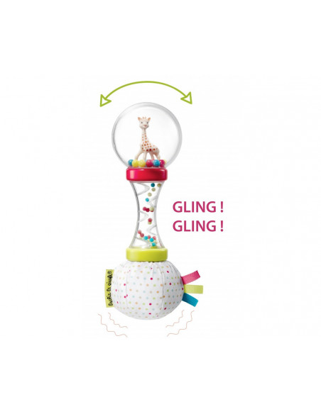 Sophie la girafe -  hochet soft maracas ieuf
