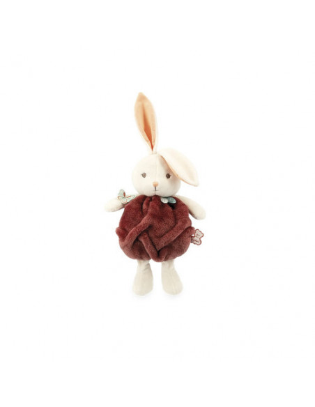 PLUME - PELUCHE LAPIN BULLE D'AMOUR CANNELLE 23CM