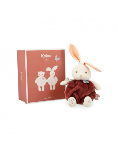 PLUME - PELUCHE LAPIN BULLE D'AMOUR CANNELLE 23CM
