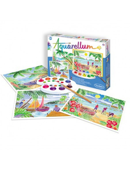 AQUARELLUM "Paysages Tropicaux"