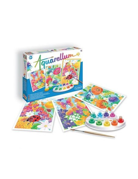 AQUARELLUM "Dans les Fleurs"