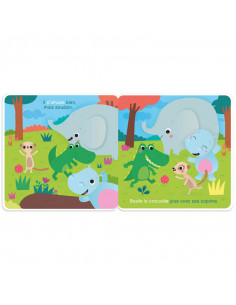 Livre de bain basile le crocodile 2