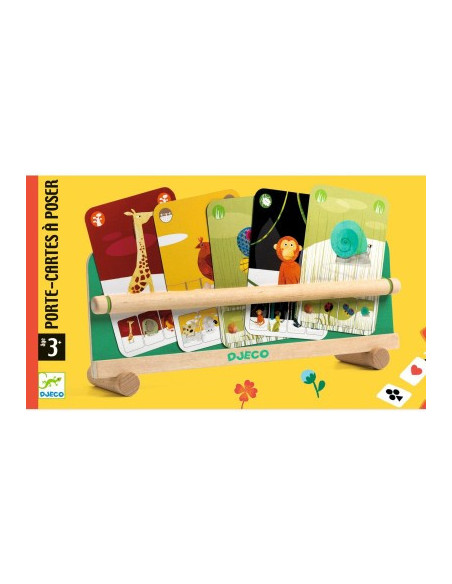 JEU DE CARTES - PORTE-CARTES A POSER - FSC WOOD 100%
