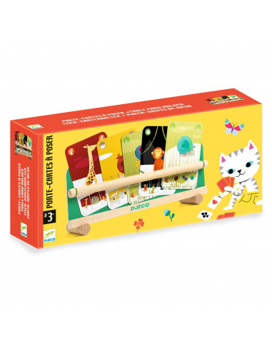 JEU DE CARTES - PORTE-CARTES A POSER - FSC WOOD 100%