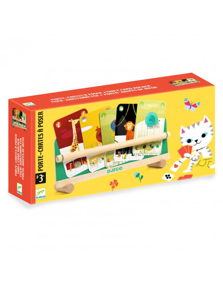 JEU DE CARTES - PORTE-CARTES A POSER - FSC WOOD 100%