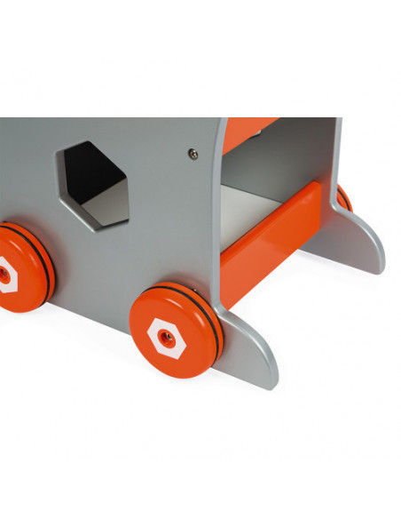 CHARIOT MAGNETIQUE BRICO'KIDS (BOIS)