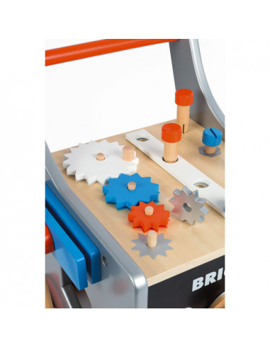 CHARIOT MAGNETIQUE BRICO'KIDS (BOIS)