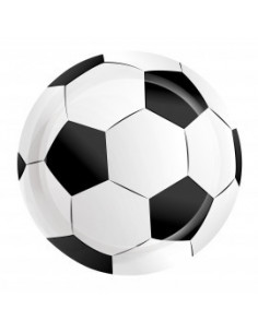 Assiettes football x 8