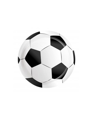 Assiettes football x 8