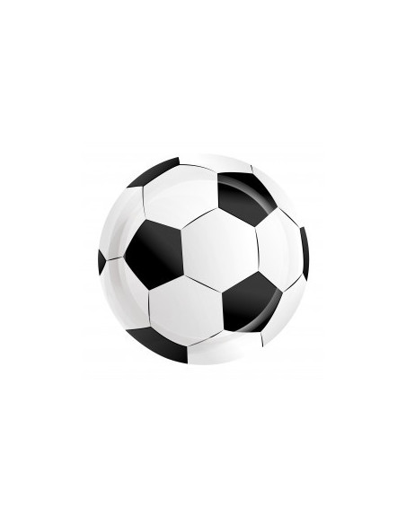 Assiettes football x 8