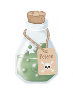 Serviettes potion apprenti sorcier 33x19cm x 16