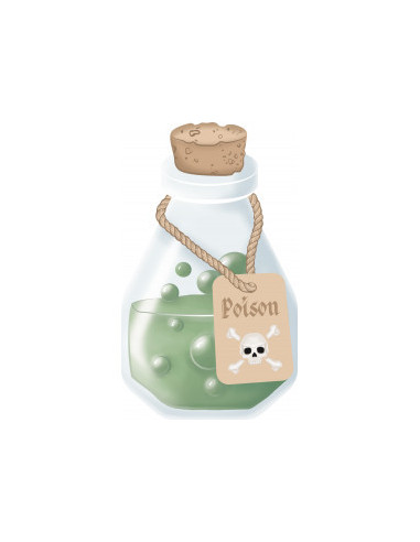 Serviettes potion apprenti sorcier 33x19cm x 16