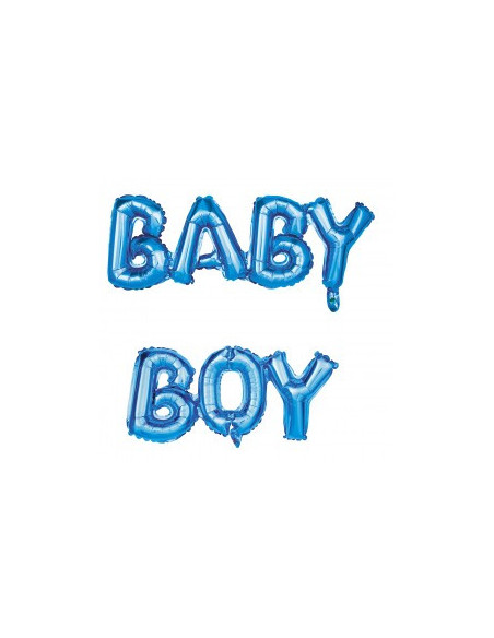 Ballon mylar lettres baby boy