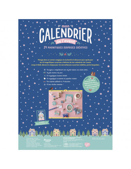 Mon calendrier de l'avent auzou - magie et enchantement
