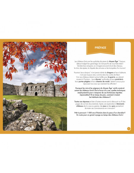 A la decouverte des chateaux forts