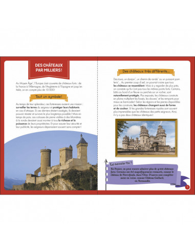 A la decouverte des chateaux forts