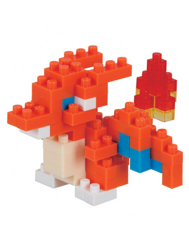 Nanoblock pokemon mininano - fire - gift box nanoblock
