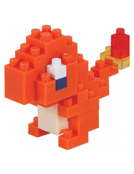Nanoblock pokemon mininano - fire - gift box nanoblock