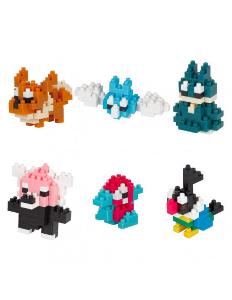 Nanoblock pokemon mininano - normal - gift box nanoblock