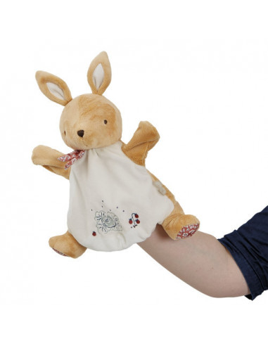 Petites chansons - doudou marionnette petit lapin