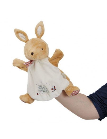 Petites chansons - doudou marionnette petit lapin