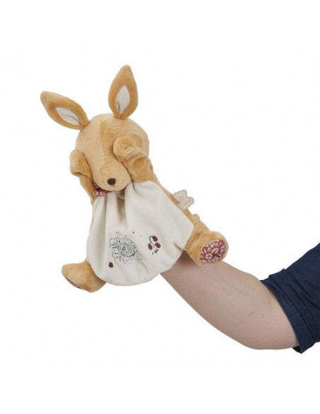 Petites chansons - doudou marionnette petit lapin