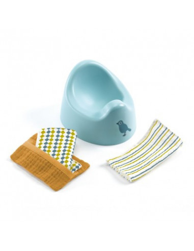 Pot & lingettes - pomea djeco