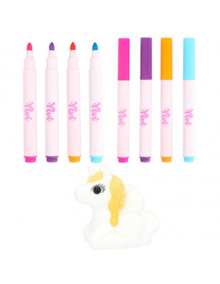 YLVI SET A COLORIER LICORNE