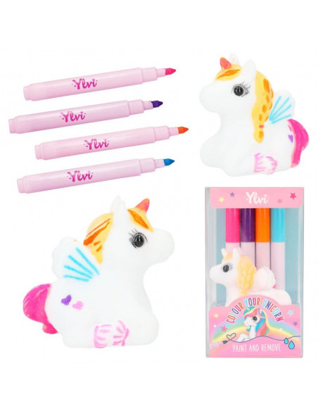 YLVI SET A COLORIER LICORNE