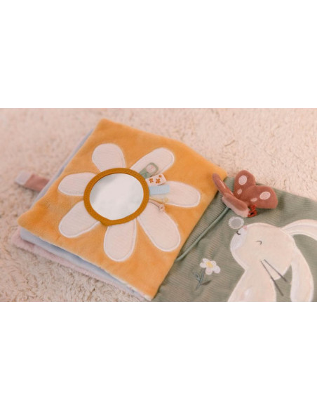 Livre d'activites tissu -flowers & butterflies