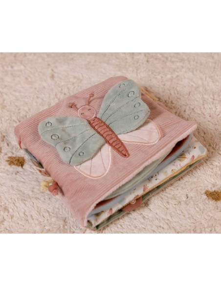Livre d'activites tissu -flowers & butterflies