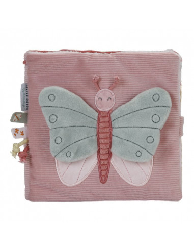 Livre d'activites tissu -flowers & butterflies